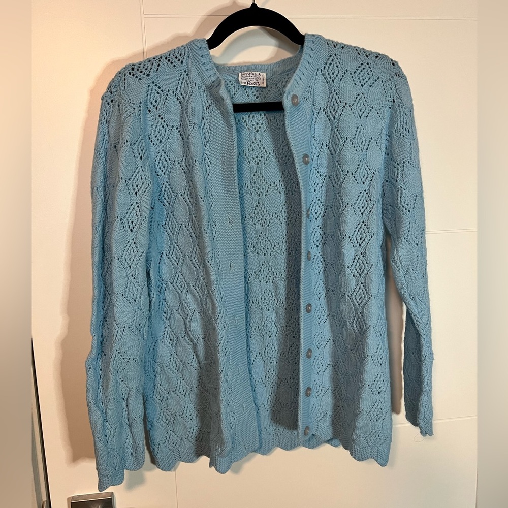 Vintage Knit Cardigan (Wintuk)